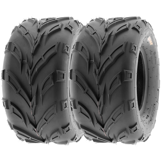 SunF All Terrain ATV UTV Quad Tires 20x10-10 20x10x10 6 PR A004 (Pair of 2)