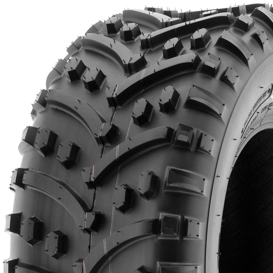 SunF All Terrain ATV UTV Quad Tires 25x10-12 25x10x12 6 PR A032 (Single)