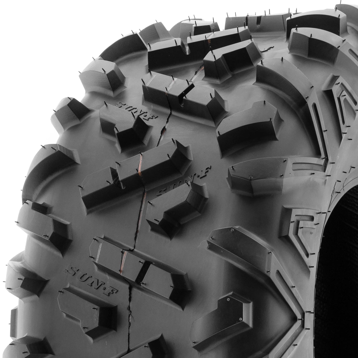 SunF All Terrain ATV UTV Quad Tires 25x10-12 25x10x12 6 PR A051 (Single)