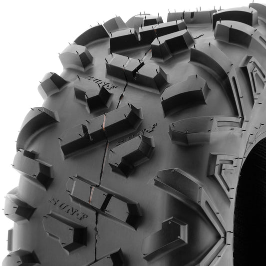 SunF All Terrain ATV UTV Quad Tires 25x10-12 25x10x12 6 PR A051 (Single)