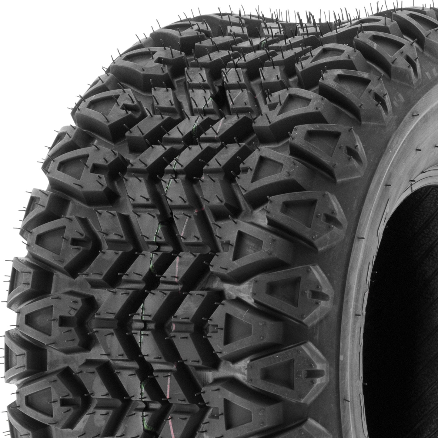 SunF Golf-Cart Lawn Mower Turf Tires 25x10-12 25x10x12 4 PR G003 (Single)