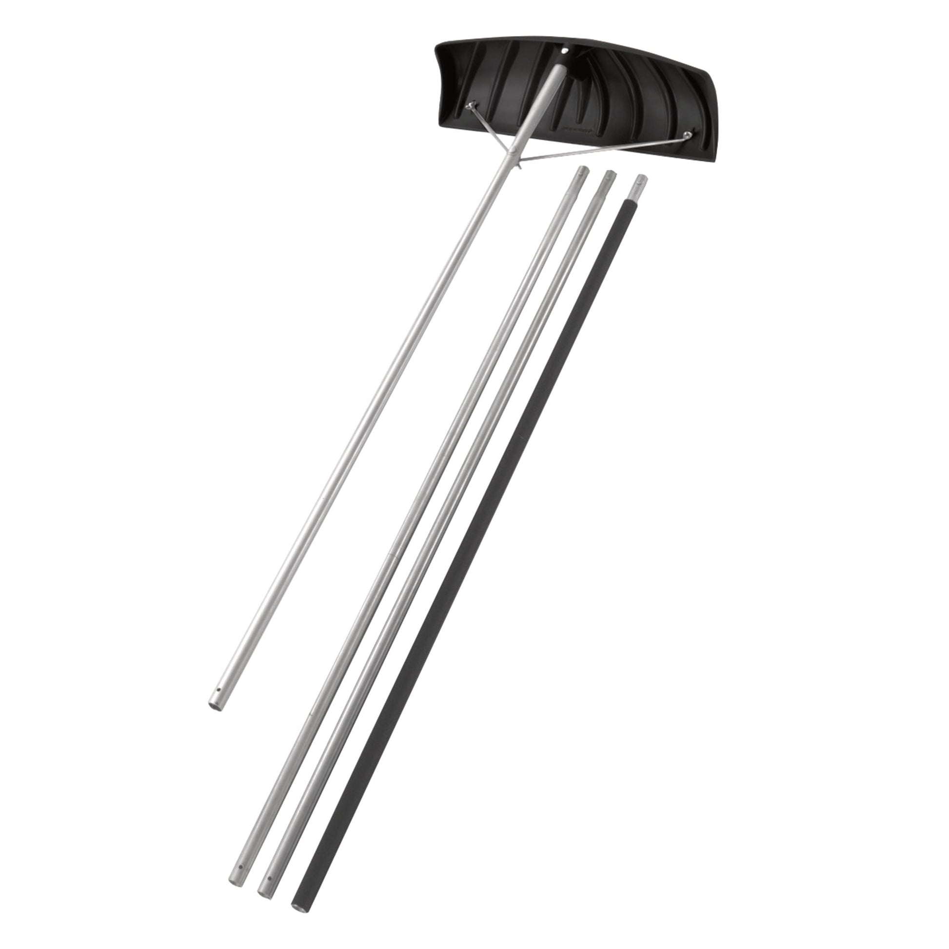 Suncast 21 ft Roof Snow Rake, Aluminum Handle, Graphite Blade