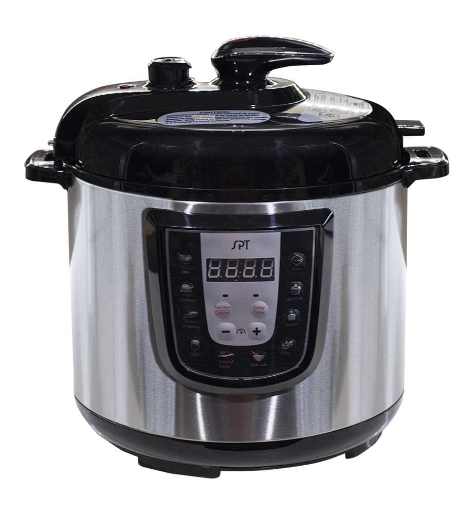 Sunpentown 6-Quart Stainless Steel Electric Pressure Cooker