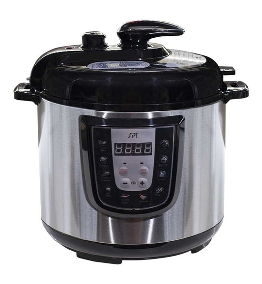 Sunpentown 6-Quart Stainless Steel Electric Pressure Cooker