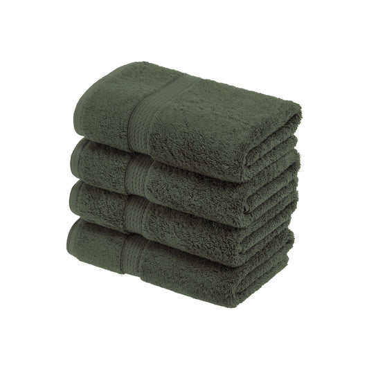 Superior Egyptian Cotton Heavyweight 3-Piece Towel Set, Rust
