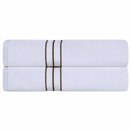 Superior Turkish Cotton Ultra-Plush 2-Piece Latte Bath Sheet Set