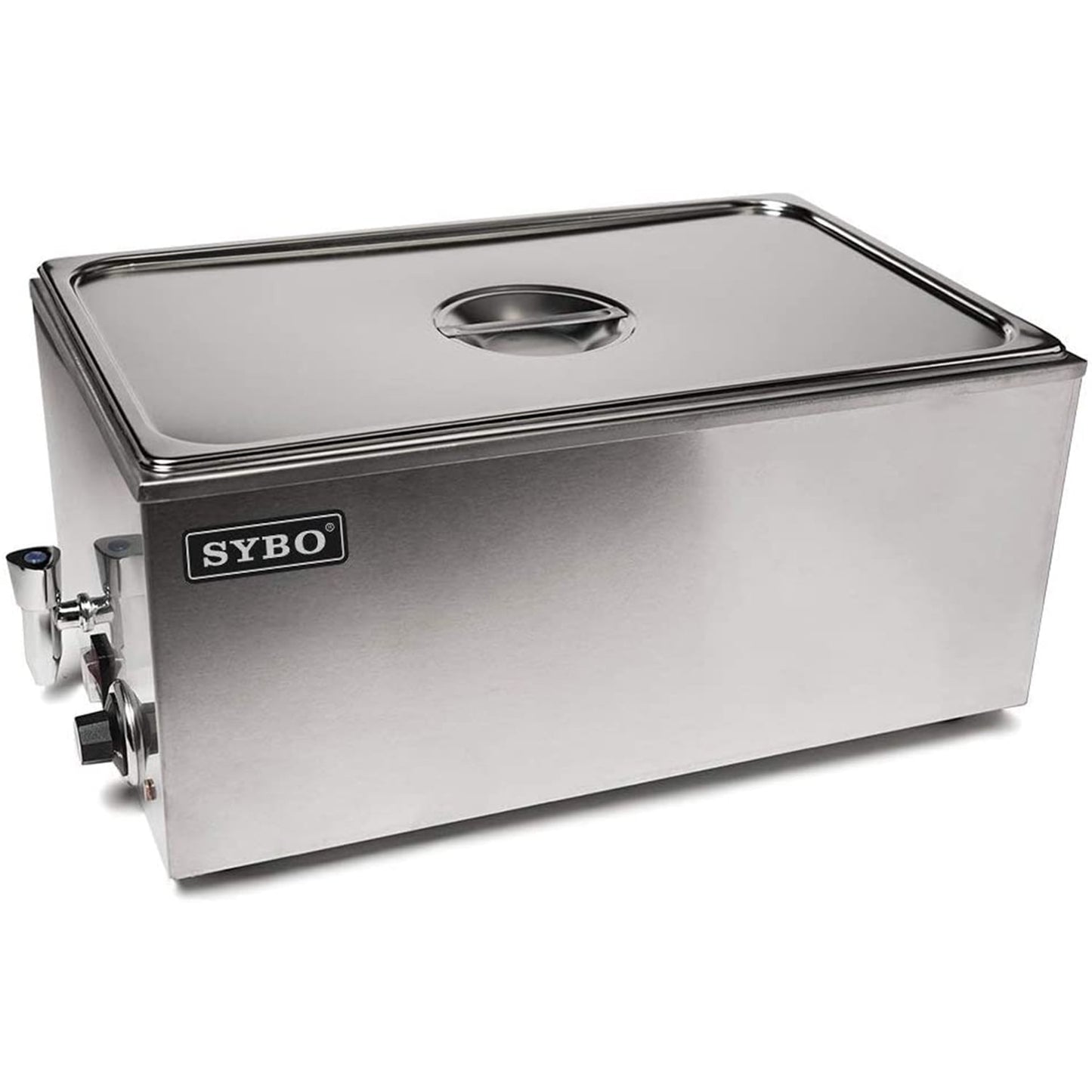 Sybo Steel Bain Marie Buffet Serving Tray Commercial Food Warmer with Tap