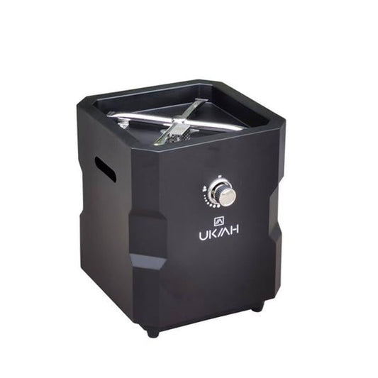TK Products 108905 Portable Gas Fire Pit, Black