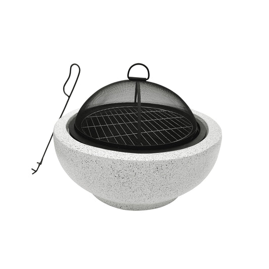Teamson Home Outdoor 23.62" Wood Burning Fire Pit