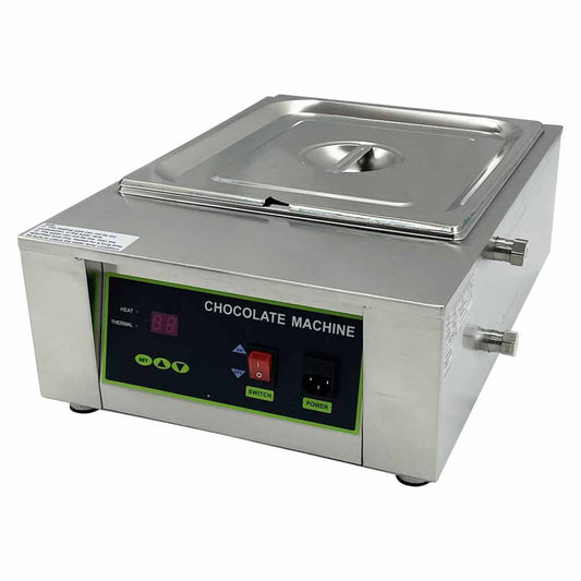 Techtongda 10L Commercial Electric Chocolate Machine Single Cylinder Chocolate Hot Melt Machine Warmer Boiler