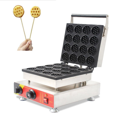 Techtongda 16 Holes Commercial Nonstick Electric Waffle Machine Stick Iron Maker