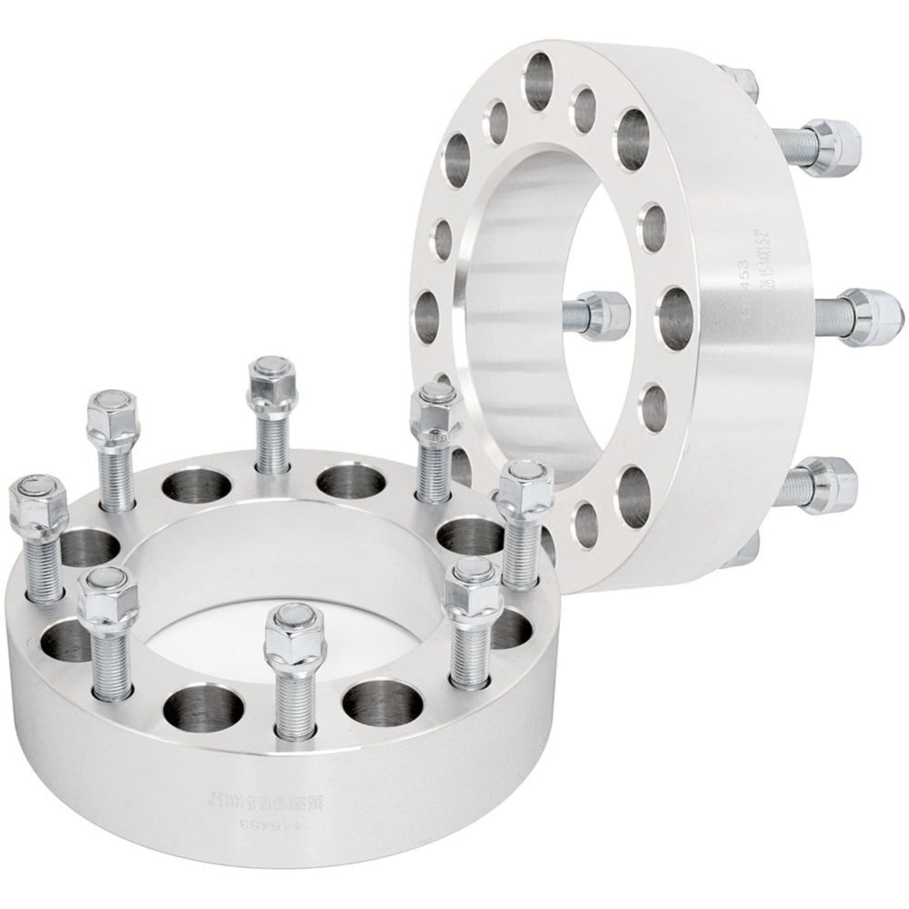 Teledu 2Pcs 2" Thick 50mm 8x6.5 to 8x180 Wheel Spacers Adapter For Chevy GMC Hummer