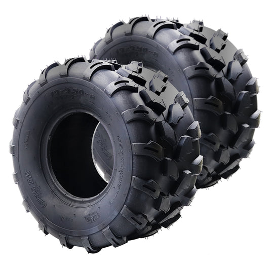 Telyswee 21X10-8 ATV Tires, 4PR All Terrain, TL QD109, Trail Sand Mud Off-Road Tires, Pack of 2, Tubeless