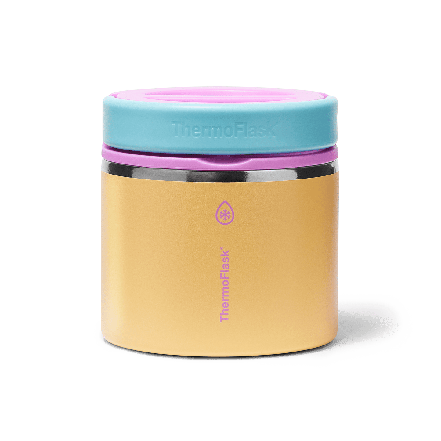 ThermoFlask 20 oz Double Wall Insulated Food Jar, Candy Oasis