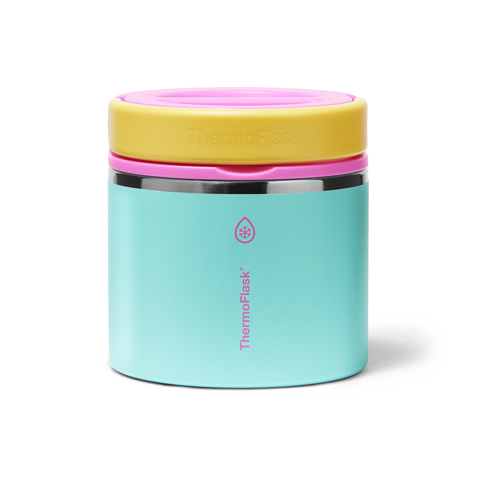 ThermoFlask 20 oz Double Wall Insulated Food Jar, Tropical Sunset