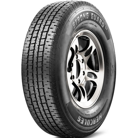 Tire Hercules Strong Guard ST Steel Belted ST 215/75R14 Load C 6 Ply Trailer