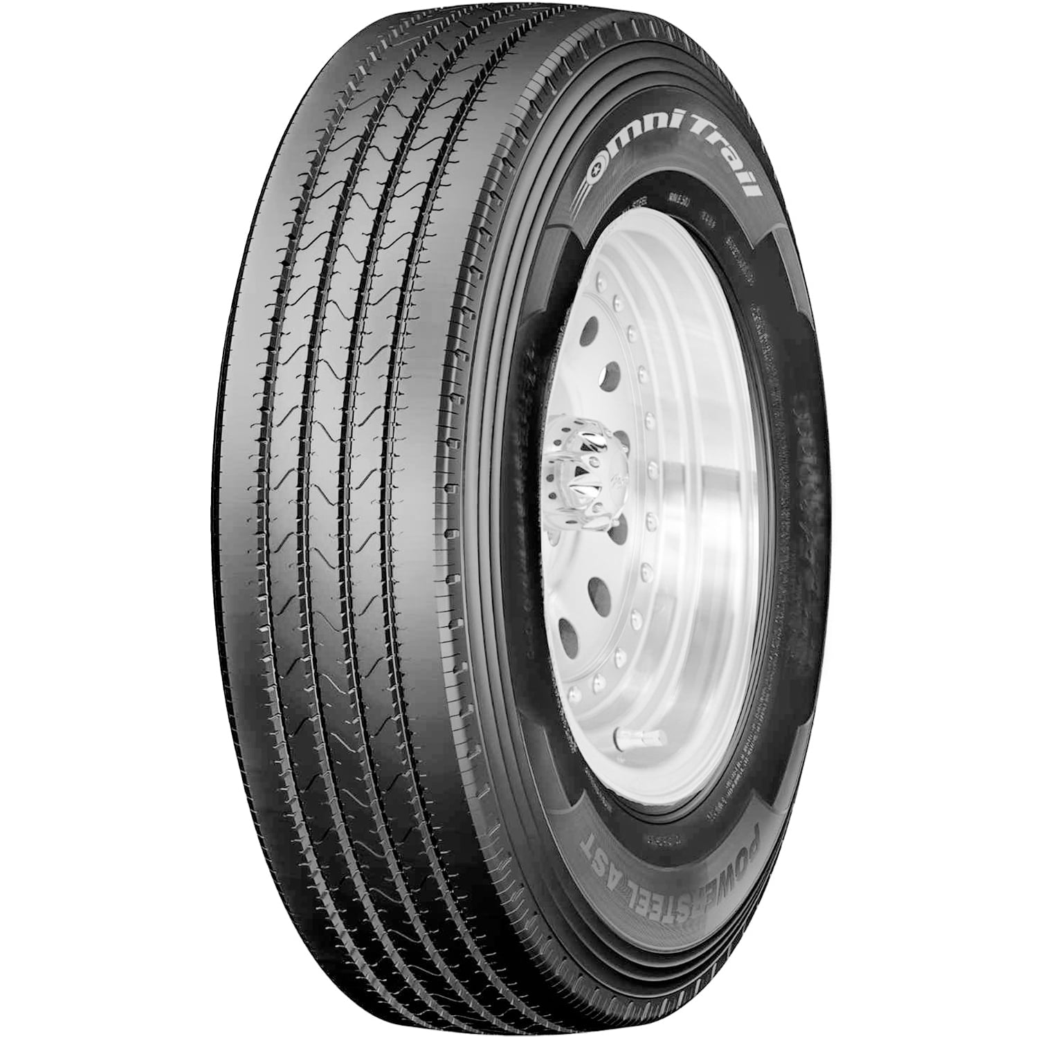 Tire Omni Trail Powersteel AST All Steel ST 225/75R15 Load G 14 Ply Trailer