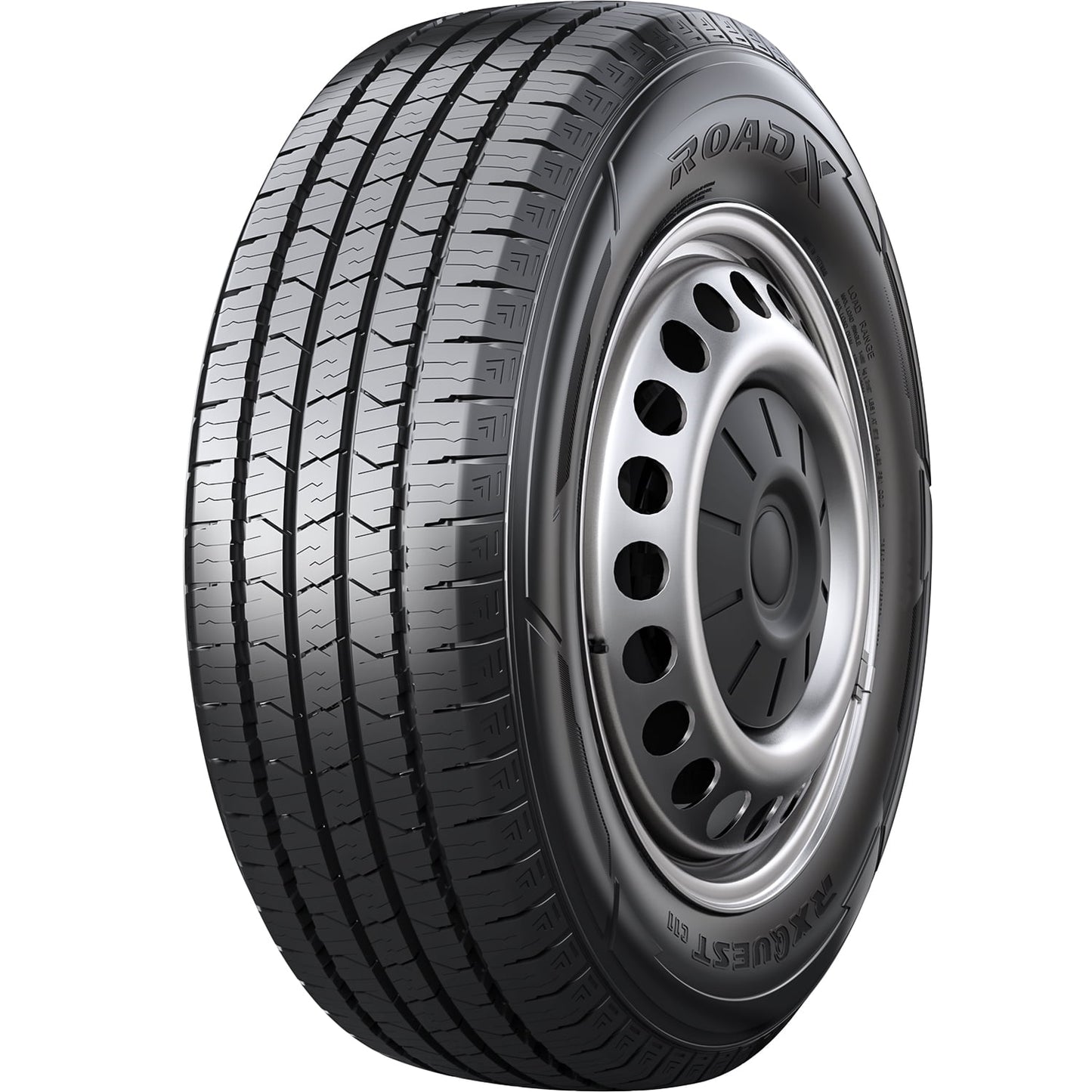 Tire RoadX Rxquest C11 225/75R16 Load E 10 Ply Van Commercial