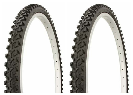 Tire set. 2 Tires. Two Tires Duro 26" x 1.75" Black/Black Side Wall HF-822. Bicycle Tires, bike Tires, beach cruiser bike Tires, cruiser bike Tires
