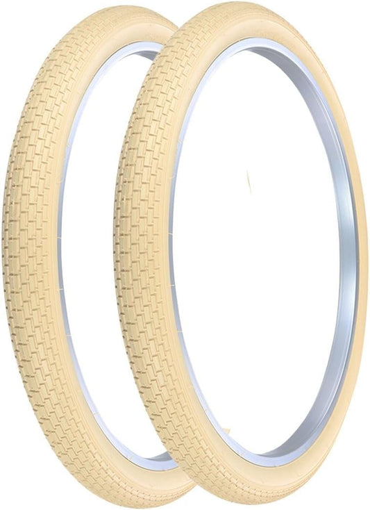Tires 26 x 2.125 Cream G-5009 Pair (2 PCS)