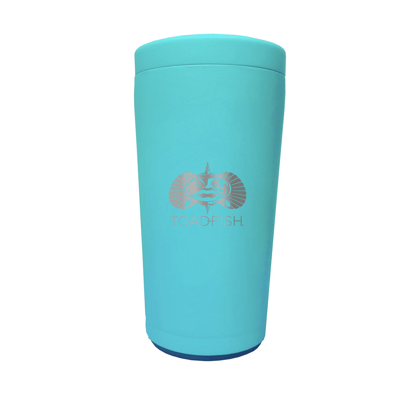 (2 pack) Toadfish Non-Tipping Can Cooler Drink Sleeve â€“ One Size Fits All, Teal