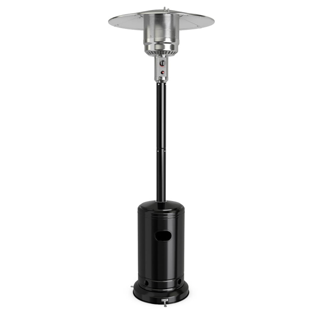 Topcobe 50000 BTU Stainless Steel Propane Patio Heater with Trip over Protection, Outdoor Heaters for Patio, Heat Lamps, Black