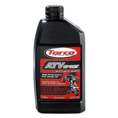 Torco T691540C, Atv Sport Four Stroke Ra Cing Oil 15W40-12X1-Lite Performan
