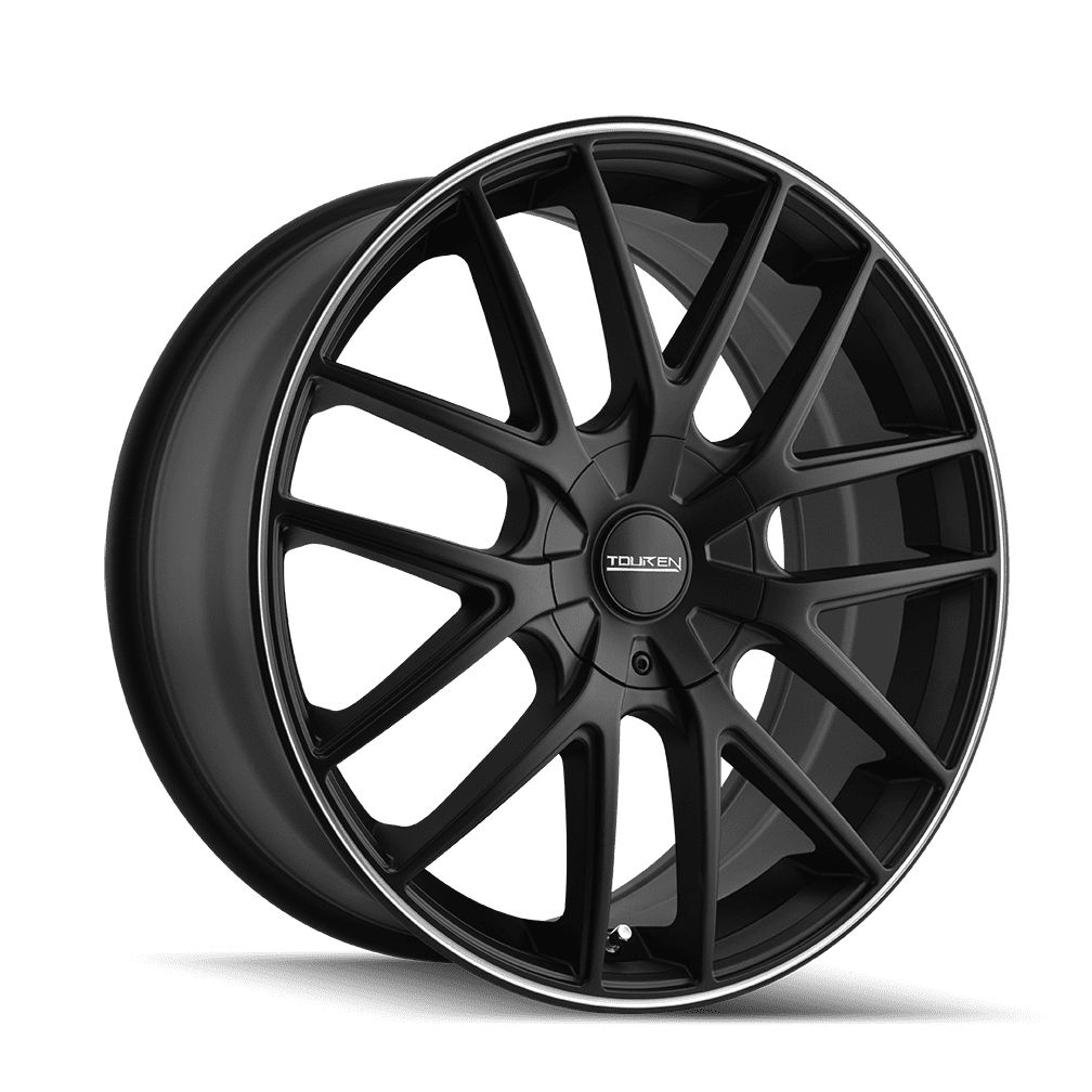 Touren Tr60-3260 17X7.5 5X112/5X120 42Et 72.62Cb Matte Black/Machined Ring