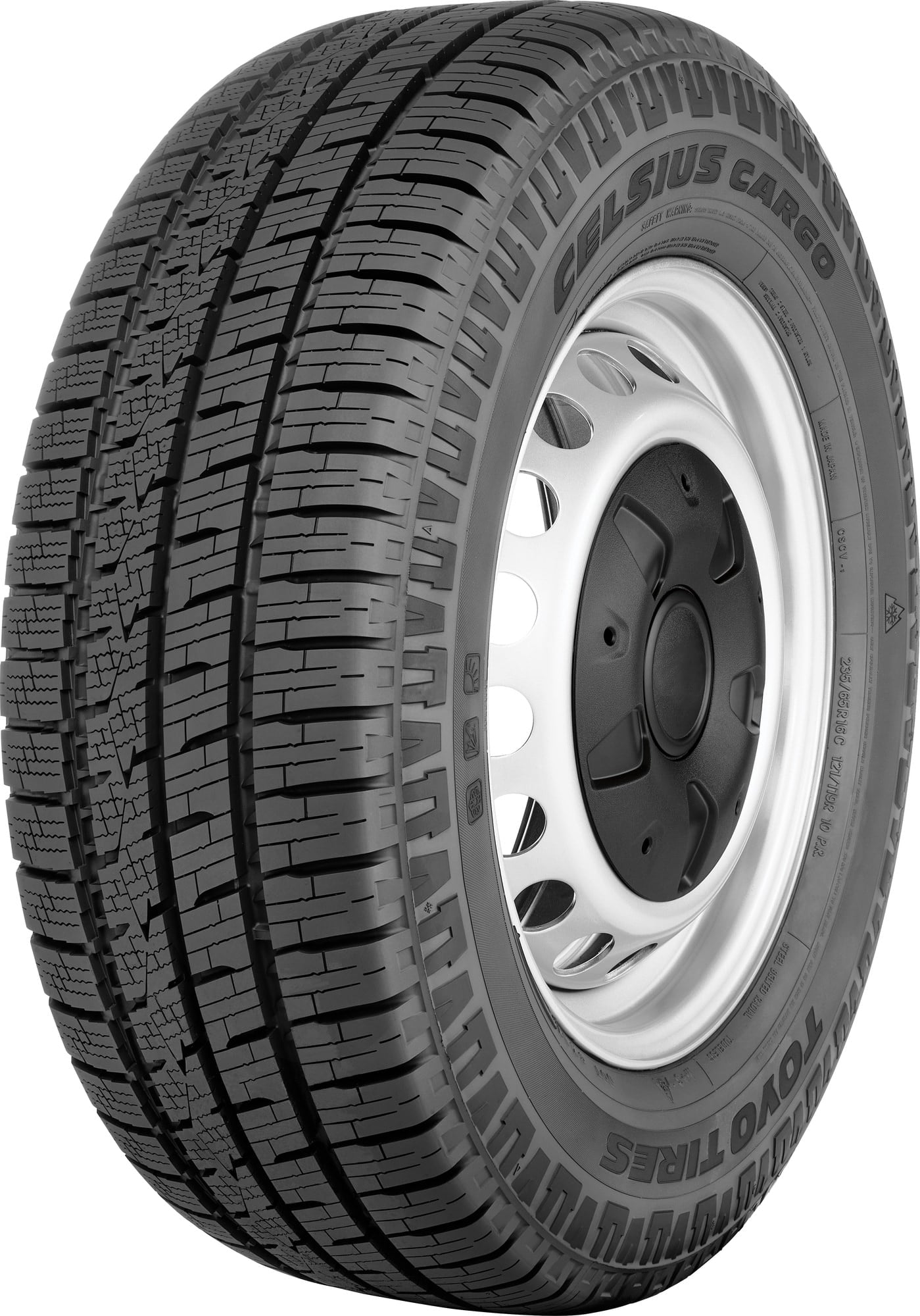 Toyo Celsius Cargo 225/75R16C 121R Light Truck Tire Fits: 2000-01 Dodge Ram 2500 Base, 2015-23 Ram ProMaster 2500 Base