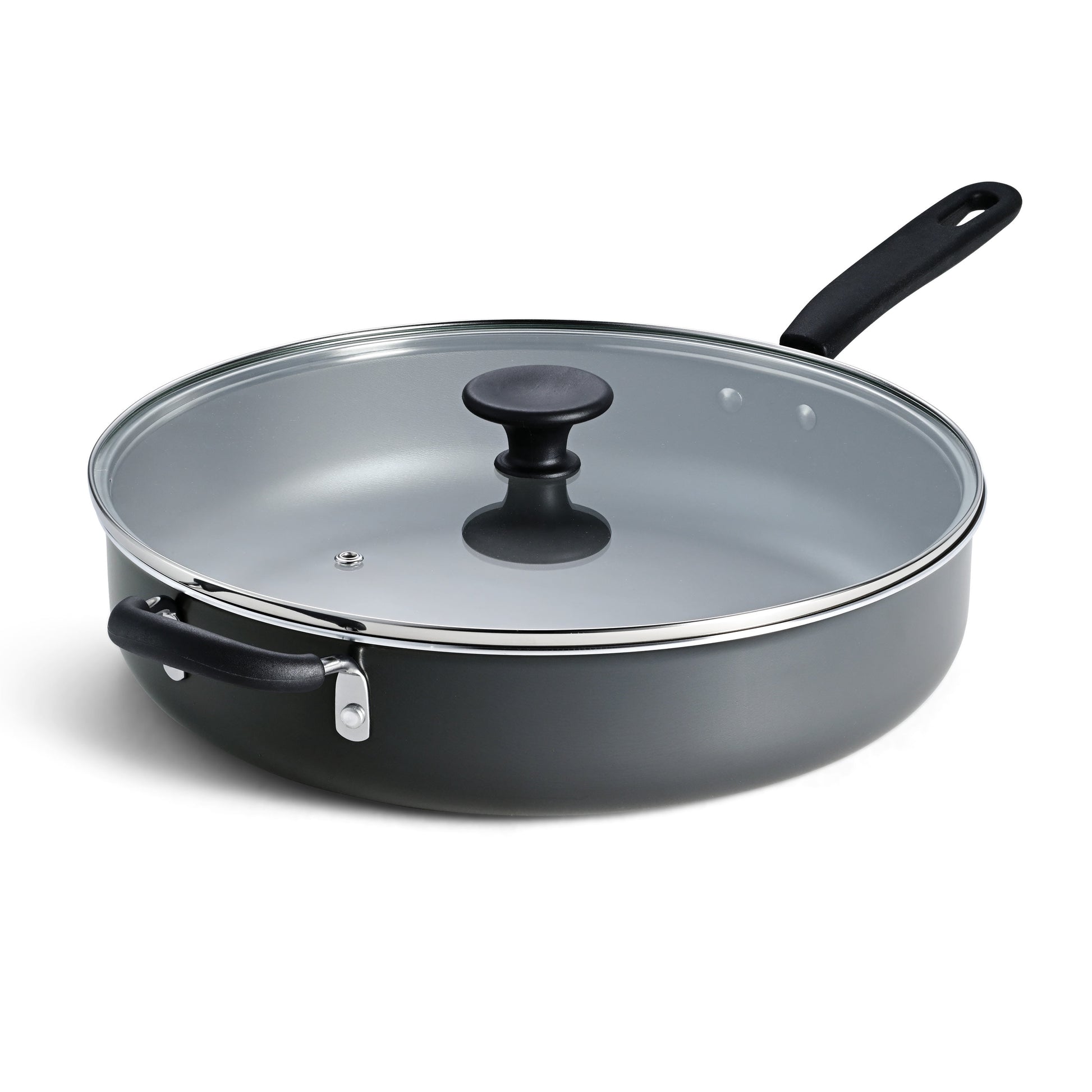 Tramontina Primaware 5-Quart Nonstick Covered Dutch Oven Asphalt
