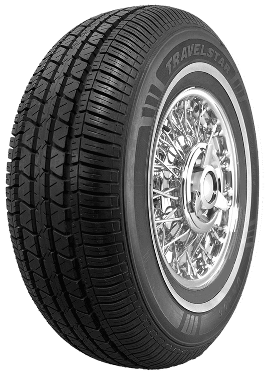 Travelstar UN106 All Season 175/75R14 175/75/14 86T Passenger Tire White Wall 14mm(No Rim)