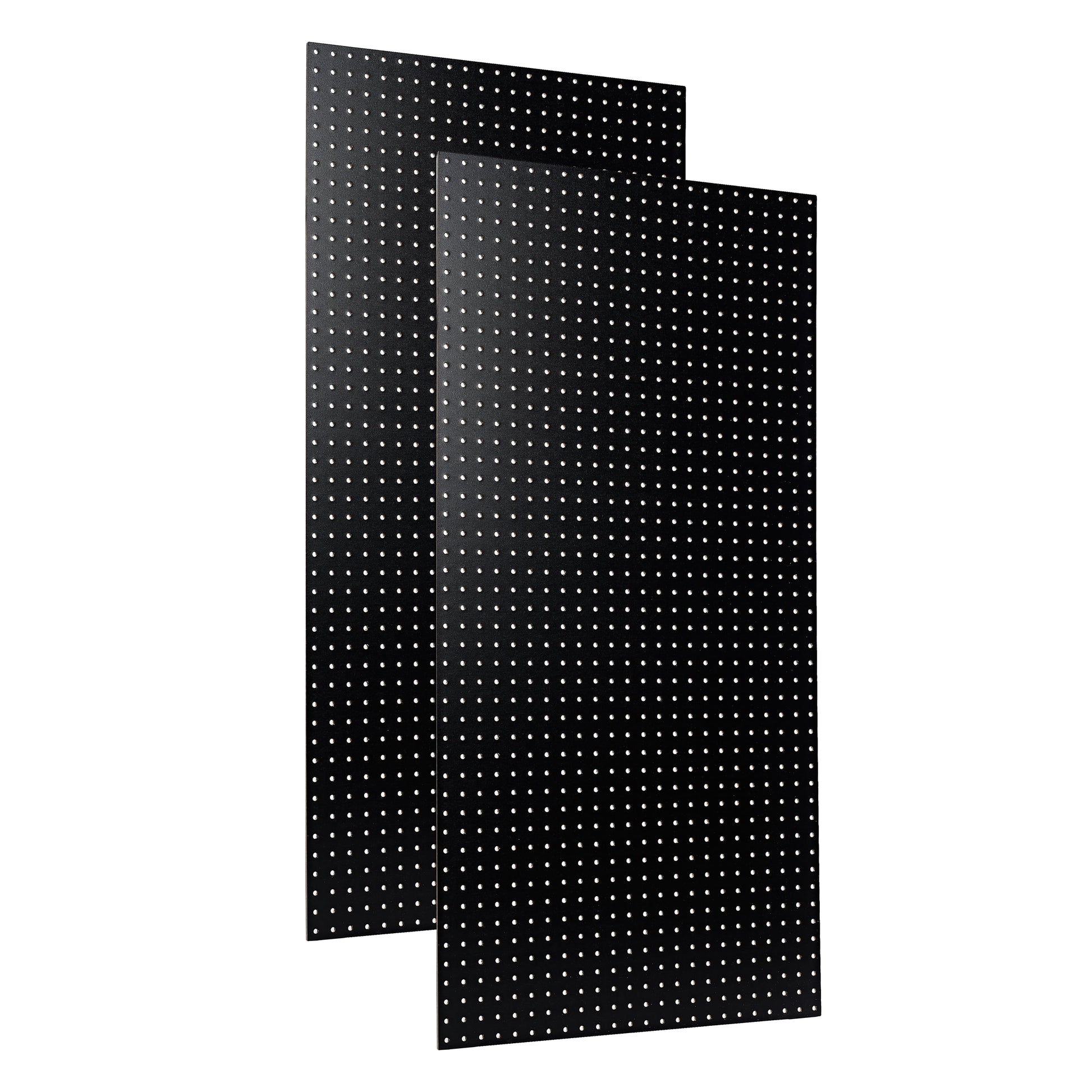 Triton ProductsÂ® Black High Density Fiberboard Pegboards, Two Pack