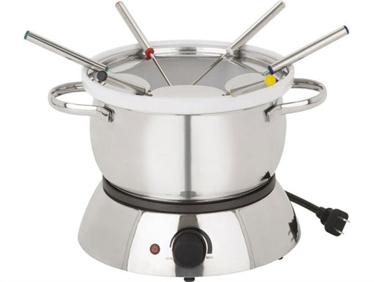Trudeau Maison Alto 3-In-1 Electric Fondue Set-Silver
