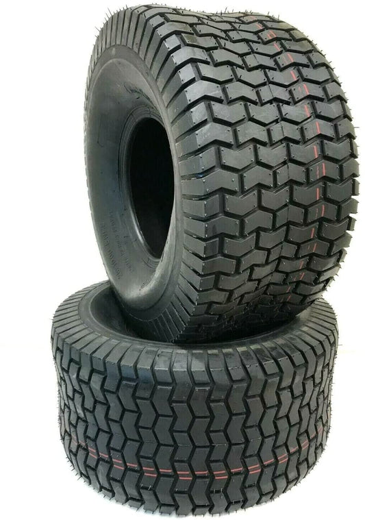 Two 18x8.50-8 D265 Turf Riding Lawn Mower Garden Tractor Tires 18x850-8 Tubeless
