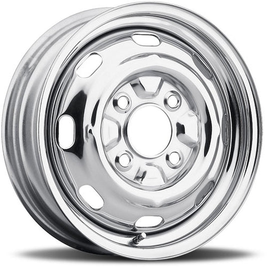 U.S. Wheel 130-54530 Chrome 130 Series VW OEM Steel Wheels Size: 15 x 4.5 Bolt C