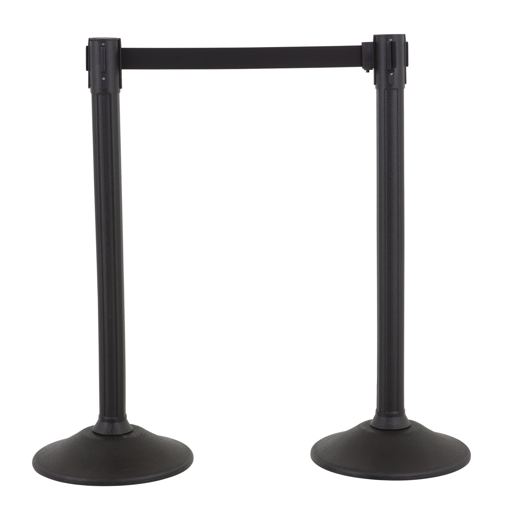 US Weight Sentinel Stanchion with 6.5 Foot Retractable Belt â€“ Easy Connect Assembly Requires No Tools (2-Pack)