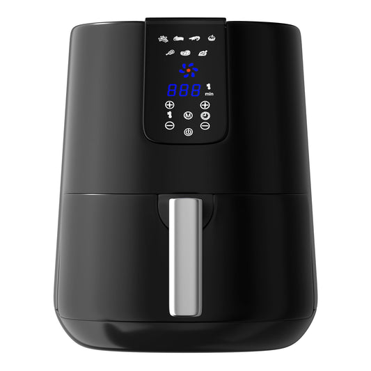 Uber Appliance Air Fryer XL Deluxe 5 Qt Capacity Digital Black