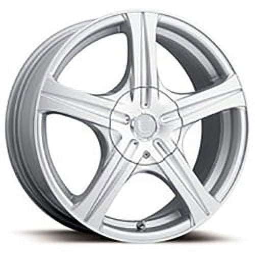 Ultra Winter Slalom 403S Silver Wheel Rim, 15" x 6.5" 5" x 112mm & 5" x 120mm +32mm