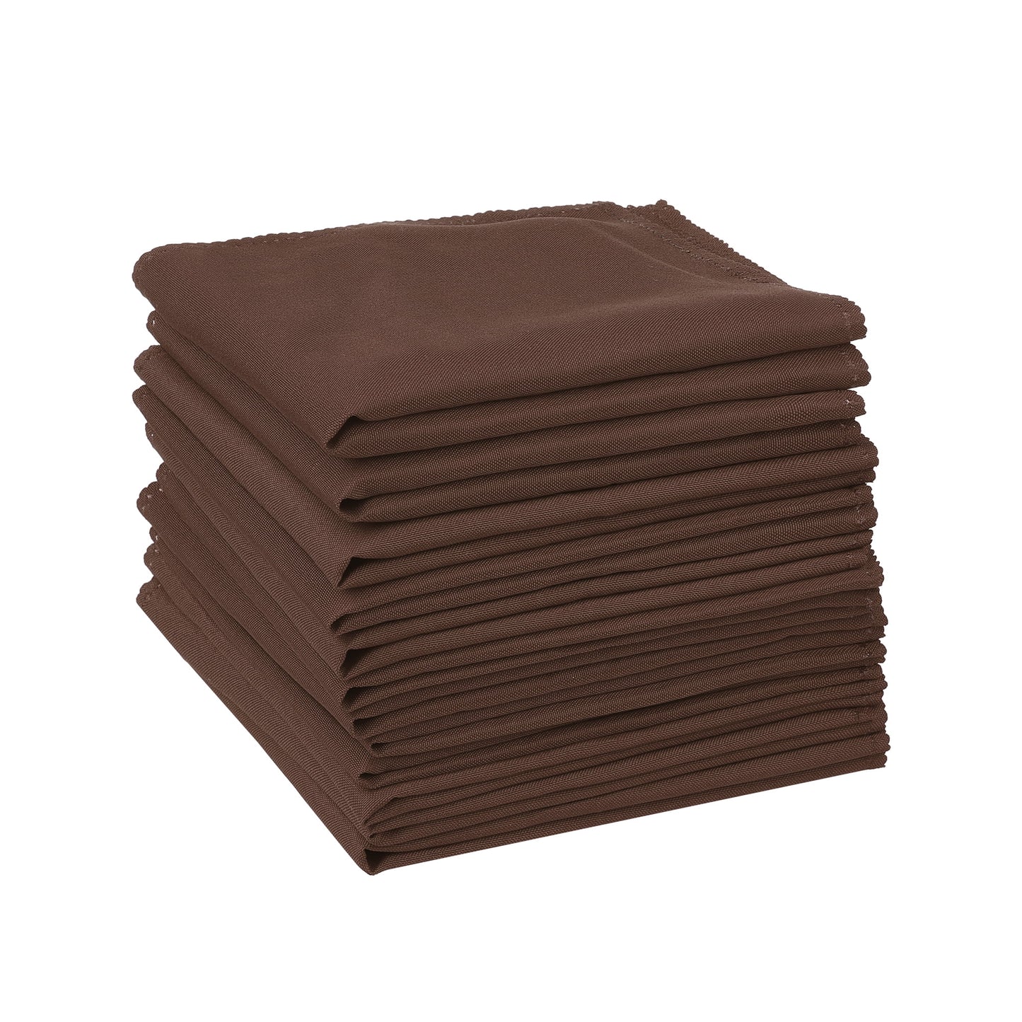 Unique Bargains 12 Pack Sateen Great Napkins for Party Wedding Restaurant Cocktail Banquet Coffee