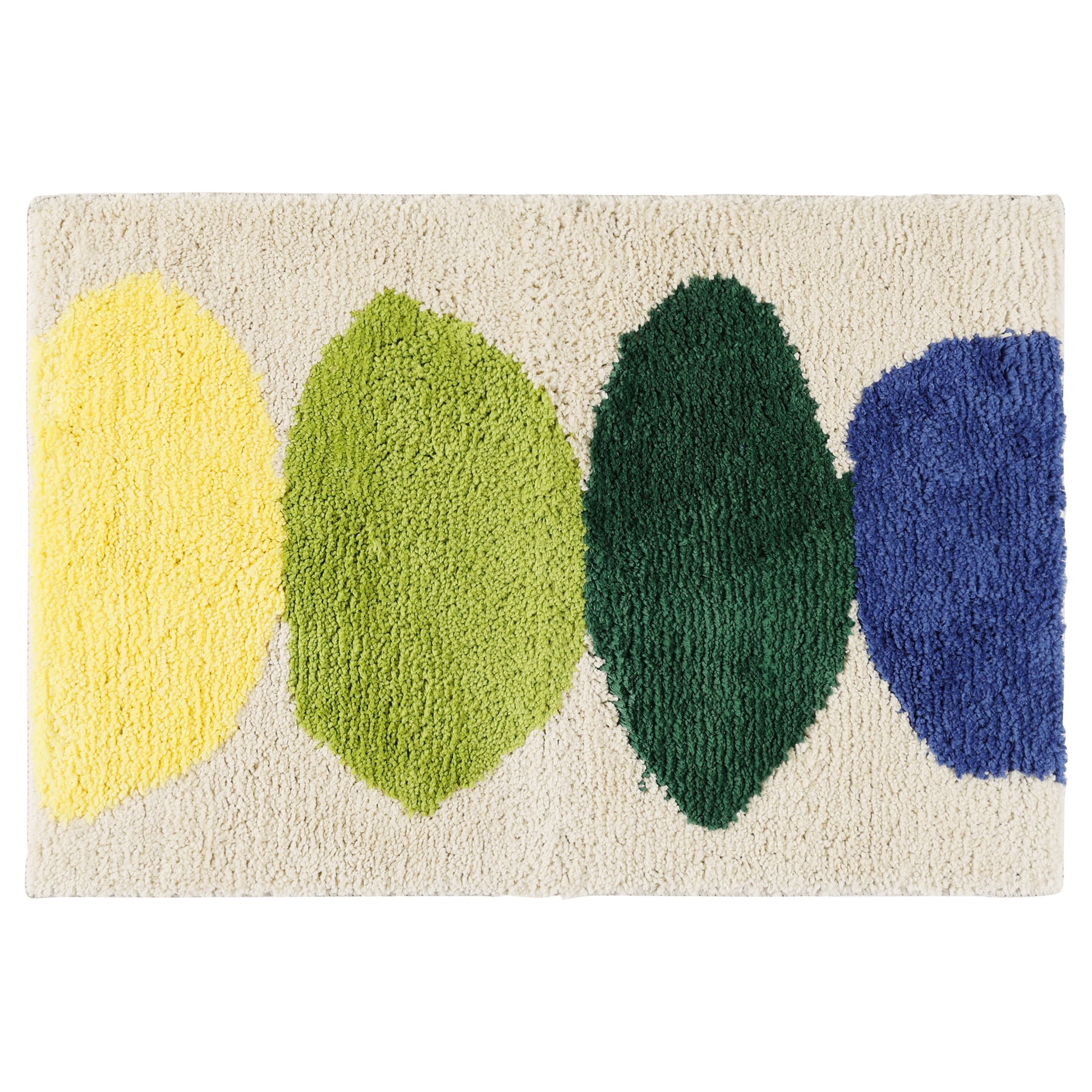 Unique Bargains Tapete de ImpresiÃ³n Antideslizante de Felpa Suave de Secado RÃ¡pido para Hoja de Piso de BaÃ±o 16 "X 24"