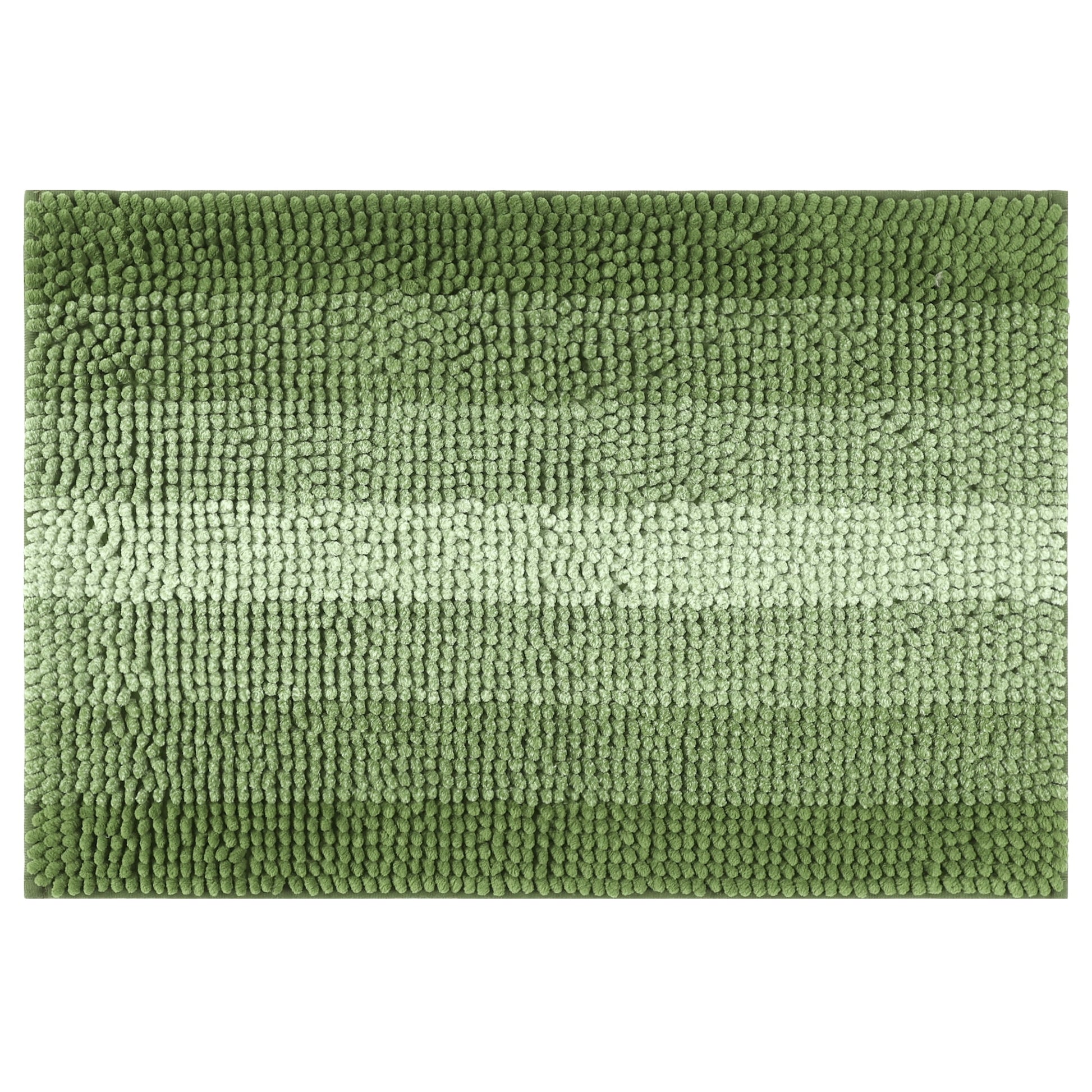 Unique Bargains Striped Bathroom Rugs Non-Slip Bath Carpet Bath Mats Black-1 16"x24"