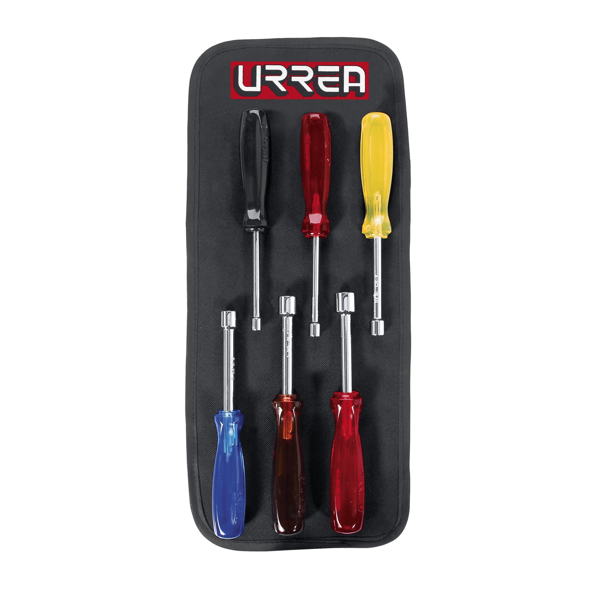 Urrea Sae Colored Screwdriver Set, 6 Pieces