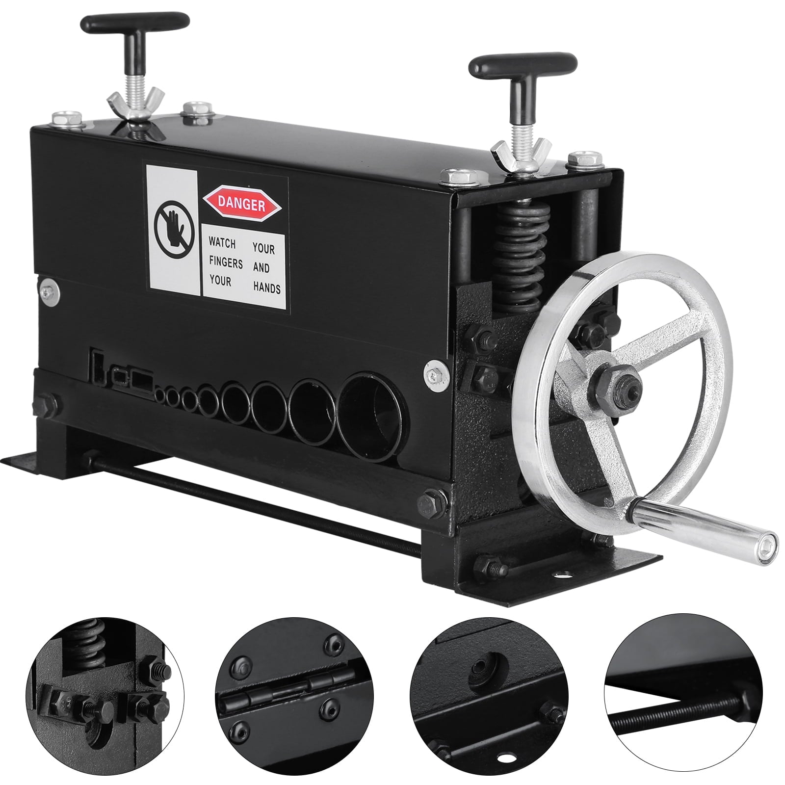 VEVOR Cable Wire Stripping Machine 1.5mm-20mm Wire Stripping Machine 10 Channels Wire Stripping Machine Tool Manual Hand Cranked Industrial Wire Stripping Recycle