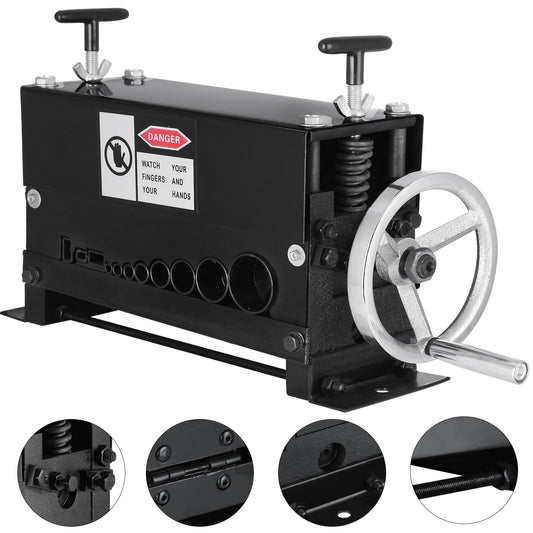 VEVOR Cable Wire Stripping Machine 1.5mm-20mm Wire Stripping Machine 10 Channels Wire Stripping Machine Tool Manual Hand Cranked Industrial Wire Stripping Recycle