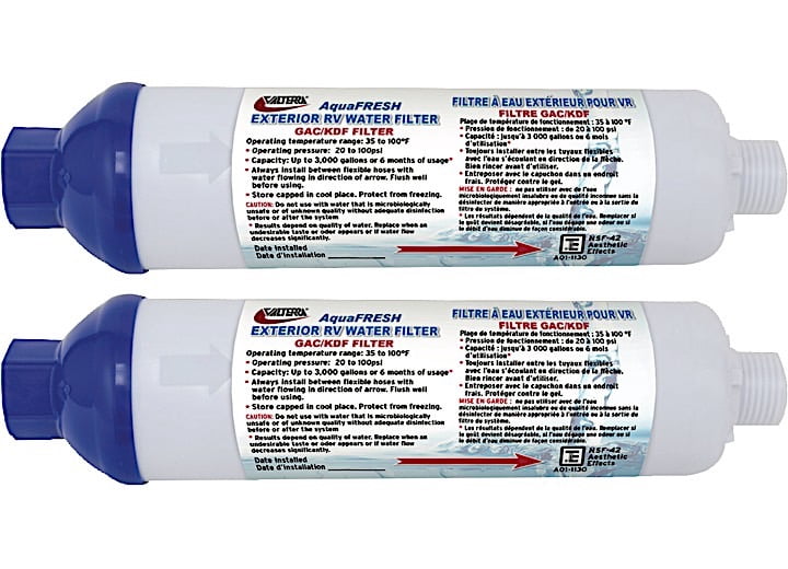 INLINE WATER FILTER 2 PACK
