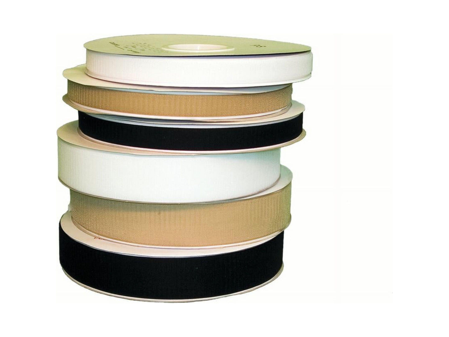 Velcro 1/2" loop, 25 yard dispenser box, white
