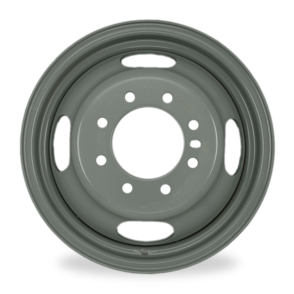 Velospinner Steel 16" x 6" Automotive Rim Brand New Single Dually Wheel for 1994 - 1999 Dodge Ram 3500 Silver OEM Design Replacement 2125