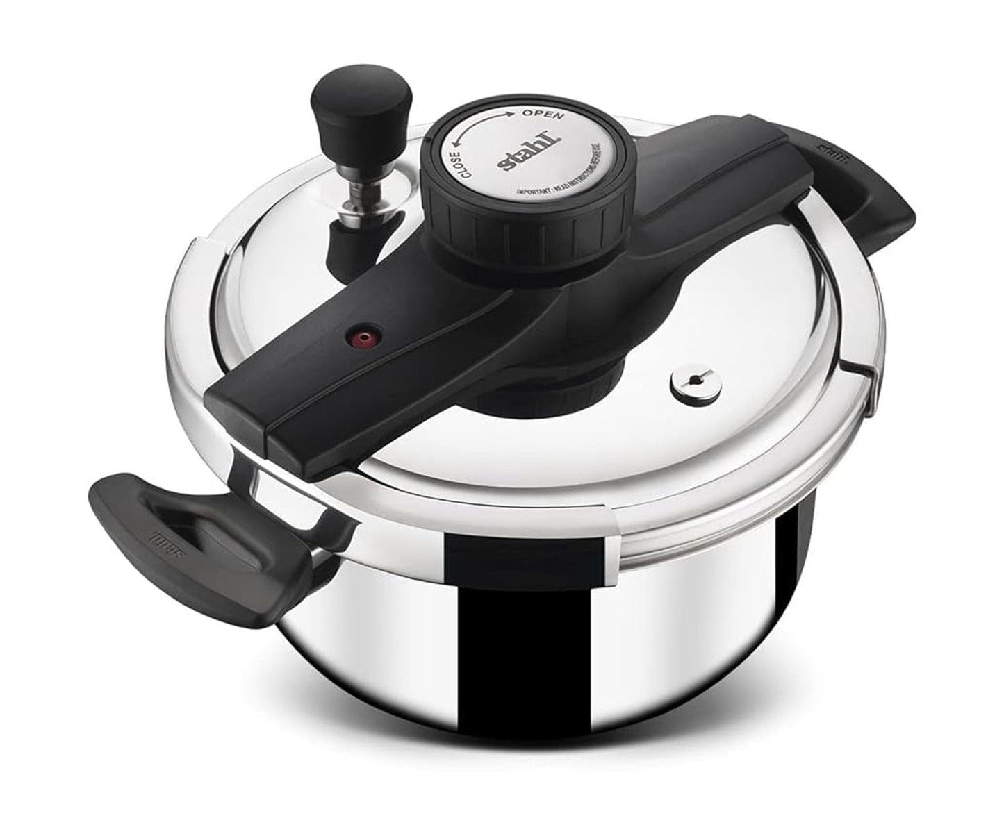 Versatil Triply Stainless Steel Pressure Cooker | Induction Cooker, Outer Lid Pressure Cooker 3 L