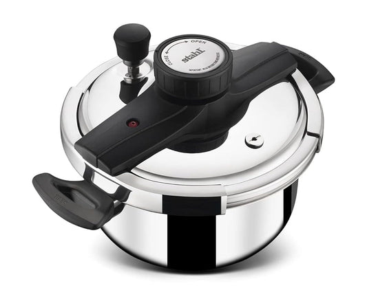 Versatil Triply Stainless Steel Pressure Cooker | Induction Cooker, Outer Lid Pressure Cooker 3 L