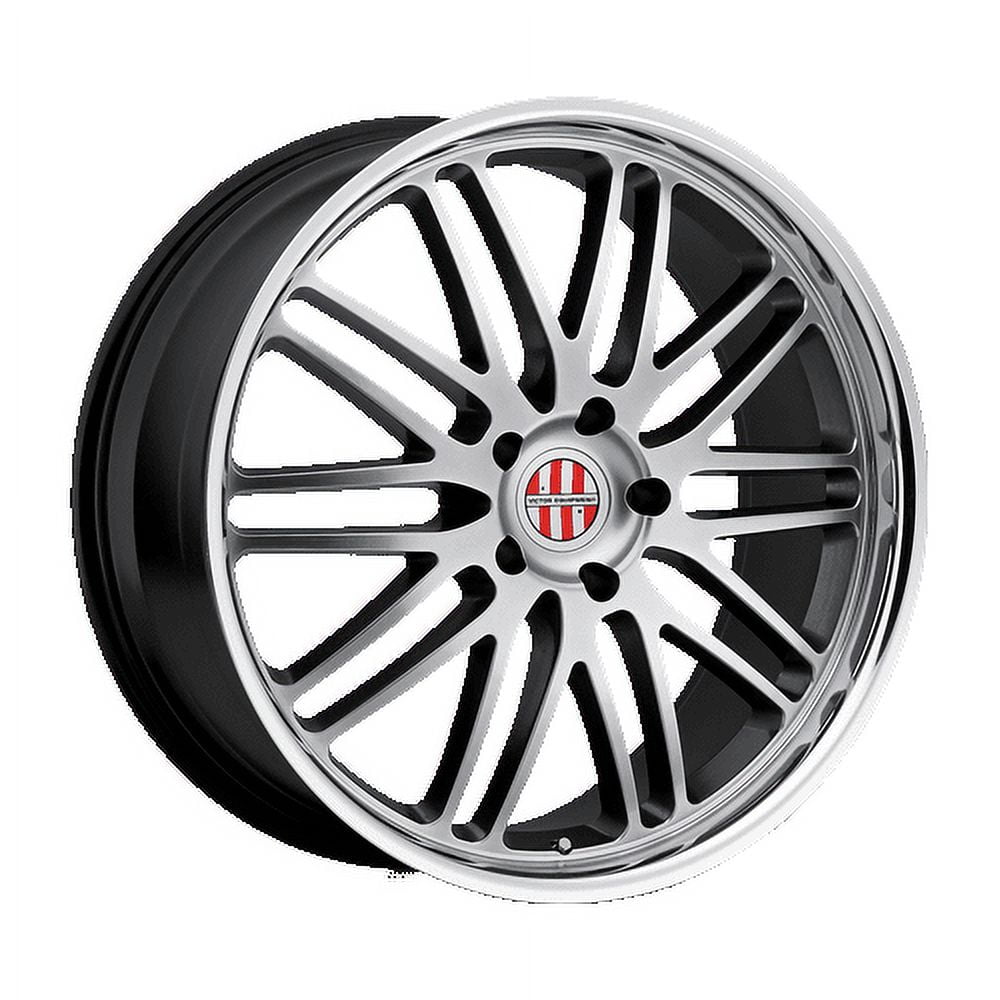 Victor Equipment Aluminum Rim LEMANS 18X11in Hyper Silver with Mirror Cut Lip Finish, 1811VIL525130S71